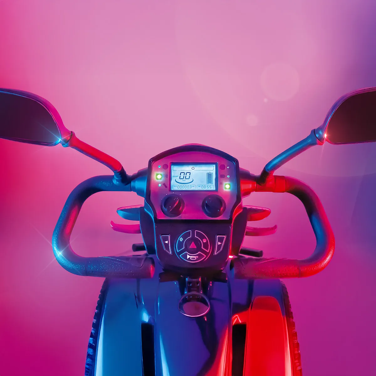 Ingite mobility scooter tiller view.jpg